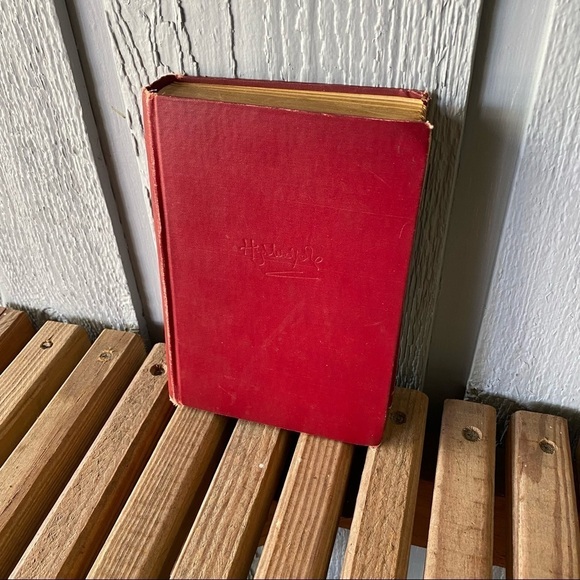 Vintage The Cathedral High Walpole Red Rare Coffee Table Book Antique Embossed - Picture 5 of 12